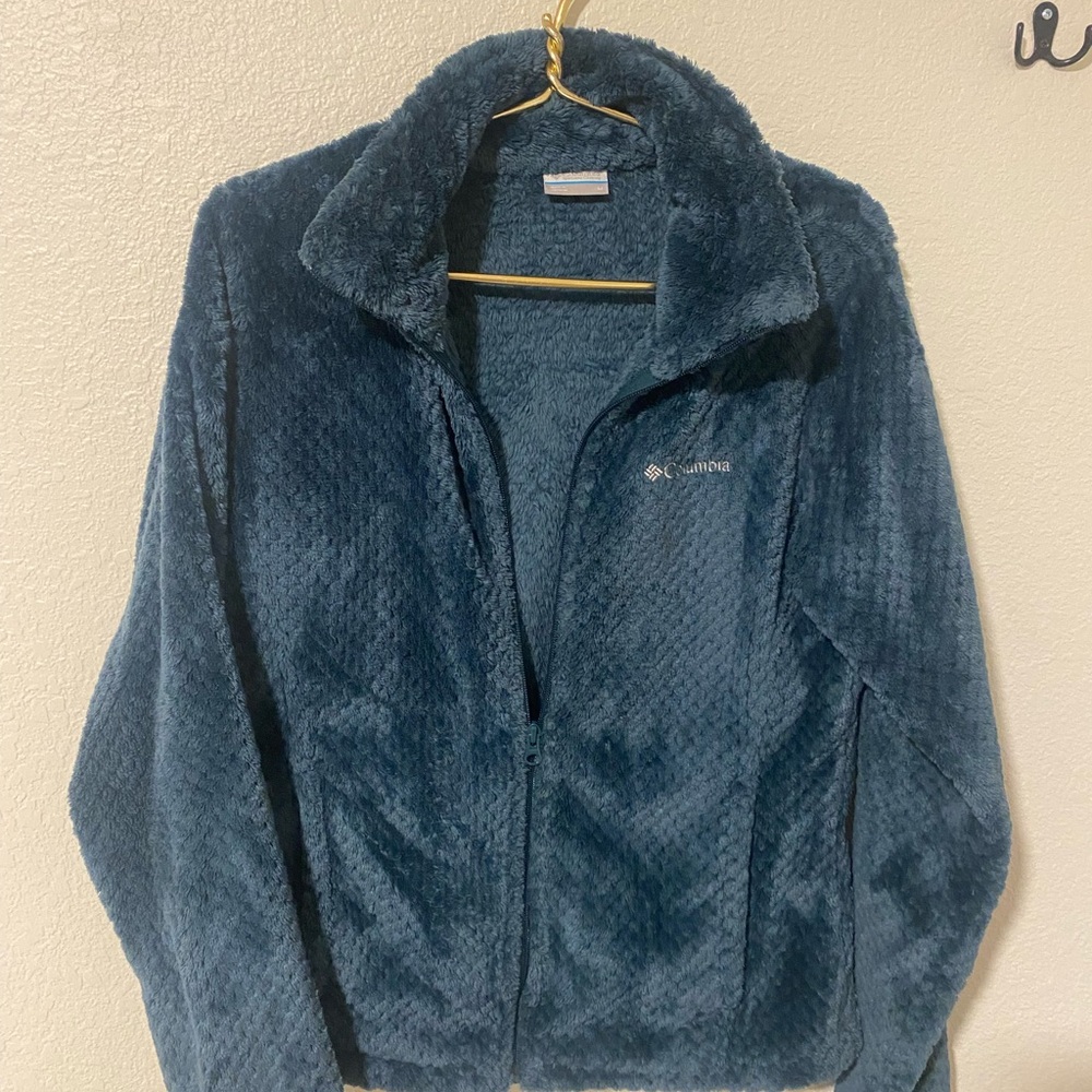 Columbia Women's Teal Teddy Jacket